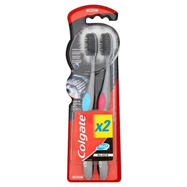 colgate-szczoteczka-360-medium-black-stan-nowy