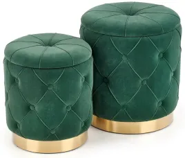 zestaw-2-puf-ze-schowkiem-siedzisko-pufa-welur-glamour-zielona-zlota-polly