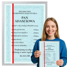 swiadectwo-w-ramce-wzorowy-nauczyciel-imie-prezent-na-dzien-nauczyciela