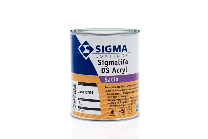 Lakier renowacyjny do okien SIGMA DS ACRYL 1L kolor wg wzornika sigma