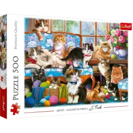 puzzle-500-kocia-rodzina-trefl