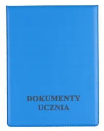 okladka-na-dokument-ucznia-pion-gladka-niebieska