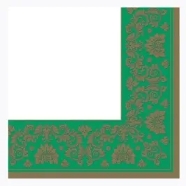 serwetki-papierowe-kwadratowe-bialo-zielone-z-ornamentem-33x33-cm-20-sztuk
