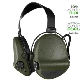 sluchawki-sordin-supreme-t2-nakarkowe-kubeczki-zielone-wkladki-piankowe