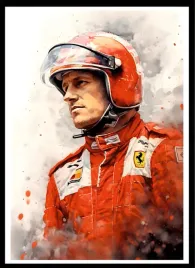 plakat-na-sciane-do-salonu-kimi-raikkonen-pewny-wygranej-f1-legends-70x50cm