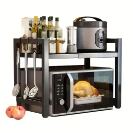 polka-stojak-na-mikrofalowke-regal-kuchenny-regulowany-kuchenny-stal