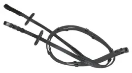 wodze-parciane-ze-stoperami-czarny-roz-pony-covalliero