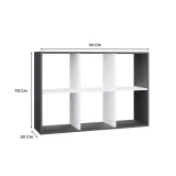 regal-malax-2x3-antracyt-bialy-glebokosc-mebla-30-cm