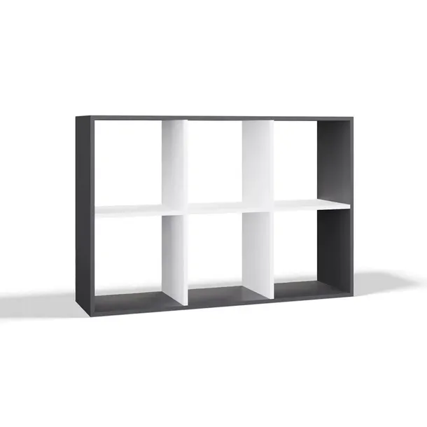 regal-malax-2x3-antracyt-bialy-material-plyta-laminowana
