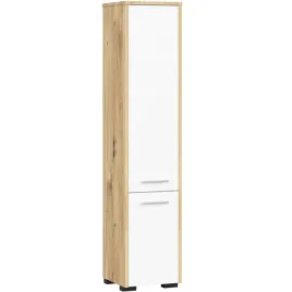 szafka-lazienkowa-stojaca-140-cm-slupek-lazienkowy-2-drzwi-artisan-biala