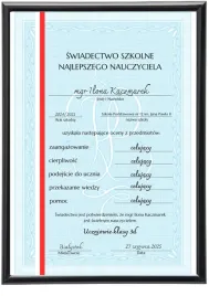 personalizowane-swiadectwo-dla-najlepszego-nauczyciela