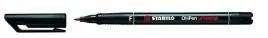 foliopis-stabilo-ohpen-niezmywalny-0-7mm-czarny-842-46