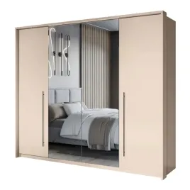 szafa-stella-255-cm-bez-piaskowy-led-lustro-hit