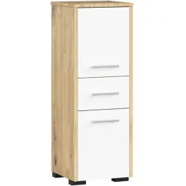 slupek-lazienkowy-fin-85-cm-szafka-2-drzwi-1-szuflada-stojacy-artisan-bialy