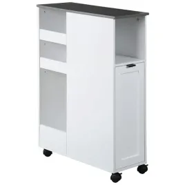wozek-kuchenny-bialy-z-koszem-na-smieci-waski-regal-organizacja-do-wneki