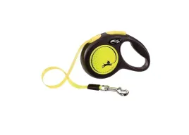 flexi-smycz-new-classic-l-tasma-5m-do-50kg-zolty-neon-flexi