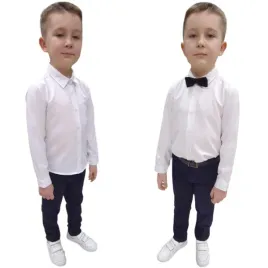 garnitur-chlopiecy-elegancki-komplet-koszula-spodnie-mucha-pasek-134