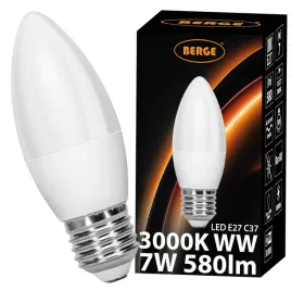 zarowka-e27-c37-7w-580lm-ww-swieczka-3000k-barwa-ciepla-energooszczedna