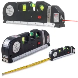 poziomica-laserowa-z-miarka-cm-cale-stopy-miara-laser-led-miarka-czarna