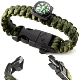 bransoletka-survivalowa-5w1-bransoleta-survival-kompas-khaki-zielona