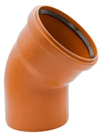 kolano-kanalizacyjne-fi-200-45-pomaranczowe-pcv-pp