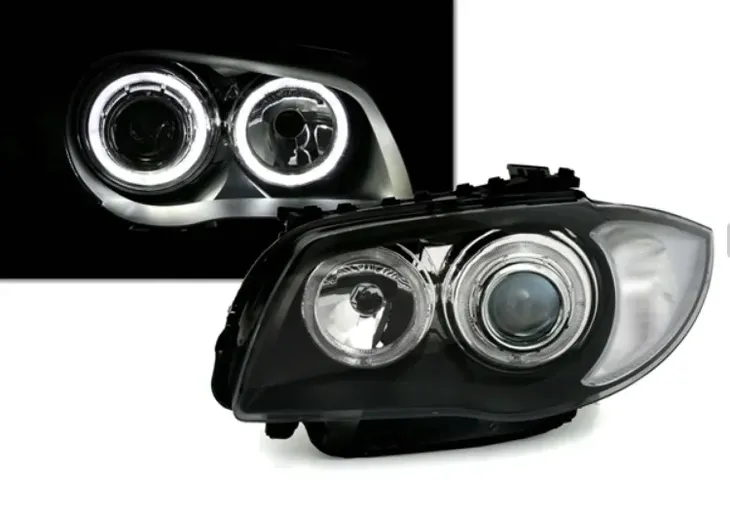 LAMPY BMW 1 E87 E81 04-11R BIAŁE RINGI LED DEPO SUPER EFEKT!