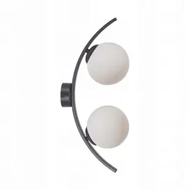 kinkiet-lampa-scienna-biale-szklane-kulki-helix-czarny-biale-zuma-line