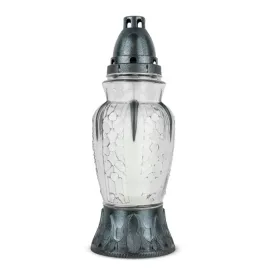 znicz-szklany-zdobiony-32-cm-srebrny-dp766-znicz-malowany-z-wkladem