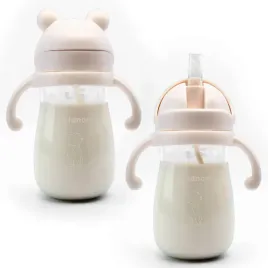 bidon-niekapek-300ml-bringebaer-rozowy-slomka-grawitacyjna-6m-bpa-free