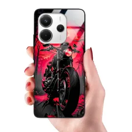 etui-do-xiaomi-redmi-note-14-4g-glass-mocne-demonice-i-motocykle-mix-wzorow