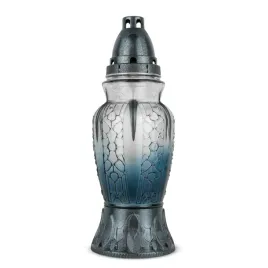 znicz-szklany-zdobiony-32-cm-grafitowy-dp766-znicz-malowany-z-wkladem