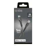 kabel-przewod-usb-c-iphone-lightning-1m-czarny-sbs-stan-nowy