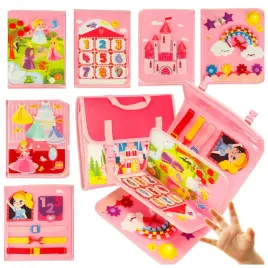 edukacyjna-tablica-sensoryczna-plecak-montessori-walizka-dla-dzieci-rozowa