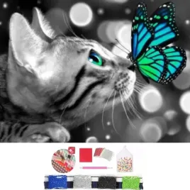 haft-diamentowy-5d-motyl-kot-mozaika-zestaw-kotek