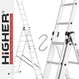 drabina-aluminiowa-3x9-wielofunkcyjna-na-schody-higher-569m-150kg-gratis