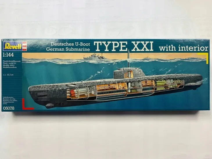 german-u-boot-typ-xxi-revell-stan-nowy-marka-revell