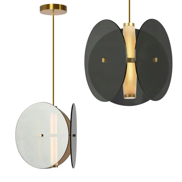 lampa-sufitowa-wiszaca-szklany-klosz-loft-czarna-dymiona-industrial-talerze-material-dominujacy-szklo