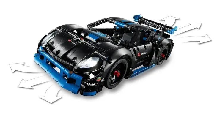 klocki-technic-42176-samochod-wyscigowy-porsche-gt4-e-performance-lego-material-plastik