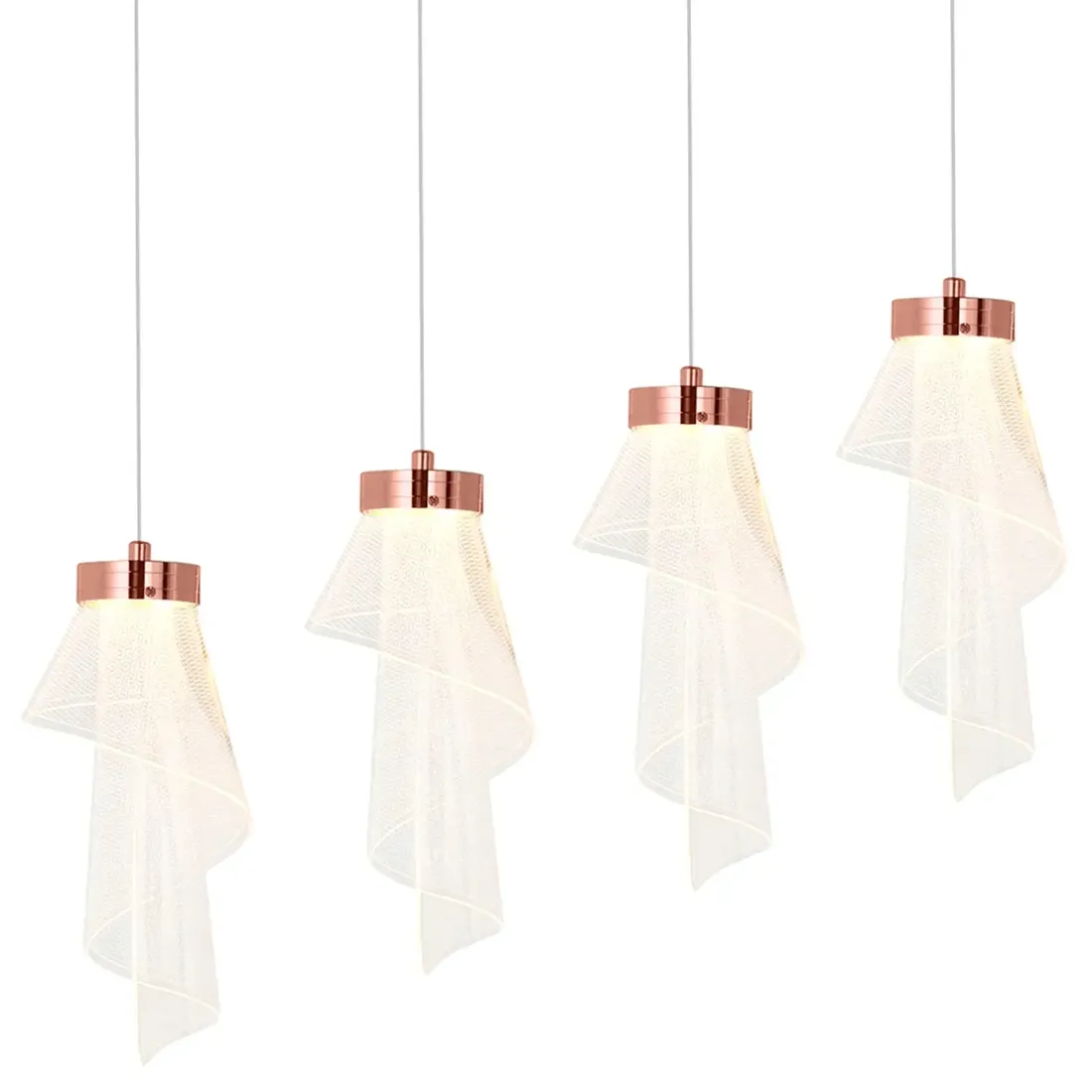 lampa-wiszaca-led-pojedyncza-sufitowa-transparentna-rozowe-zloto-4000k