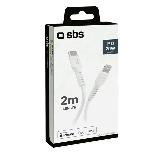 kabel-przewod-usb-c-iphone-lightning-2m-bialy-sbs-dlugosc-przewodu-2-m