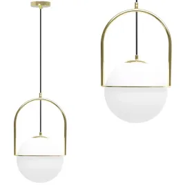 lampa-sufitowa-wiszaca-zlota-biala-kula-mleczna-gold-e27-toolight