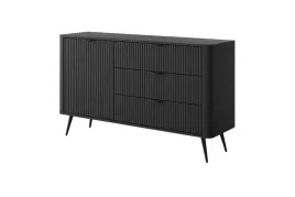 komoda-jednodrzwiowa-lante-138-cm-3-szuflady-czarna