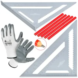 katownik-stolarski-ciesielski-aluminiowy-300mm-12-rekawice-olowki-zestaw