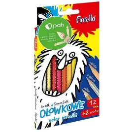 kredki-olowkowe-fiorello-super-soft-14-kolorow-friends