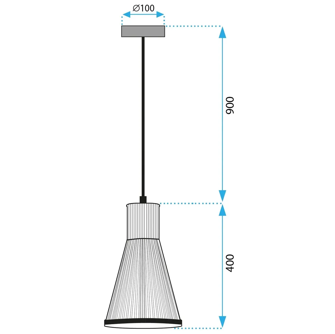 lampa-wiszaca-boho-naturalna-bambusowa-toolight-stan-nowy
