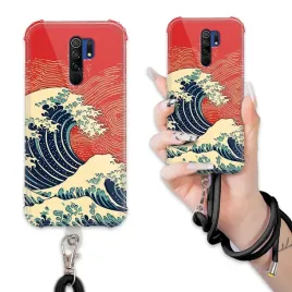 etui-do-xiaomi-redmi-9-antishock-case-czarna-smycz-japan-japonia-mix-wzory