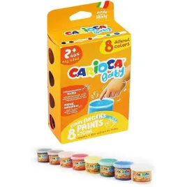 farba-do-malowania-palcami-carioca-baby-50ml-x8-kolorow-carioca