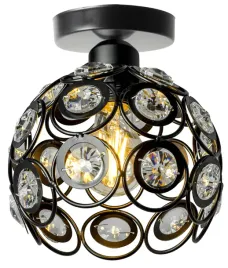 lampa-sufitowa-czarna-e27-jednopunktowa-zdobiony-klosz-z-krysztalami