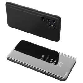 etui-pokrowiec-do-samsung-s24-ultra-z-klapka-clear-view-case-czarne-hurtel