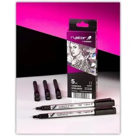 cienkopisy-kreslarskie-rystor-technic-0-1-0-8mm-czarne-5-rystor